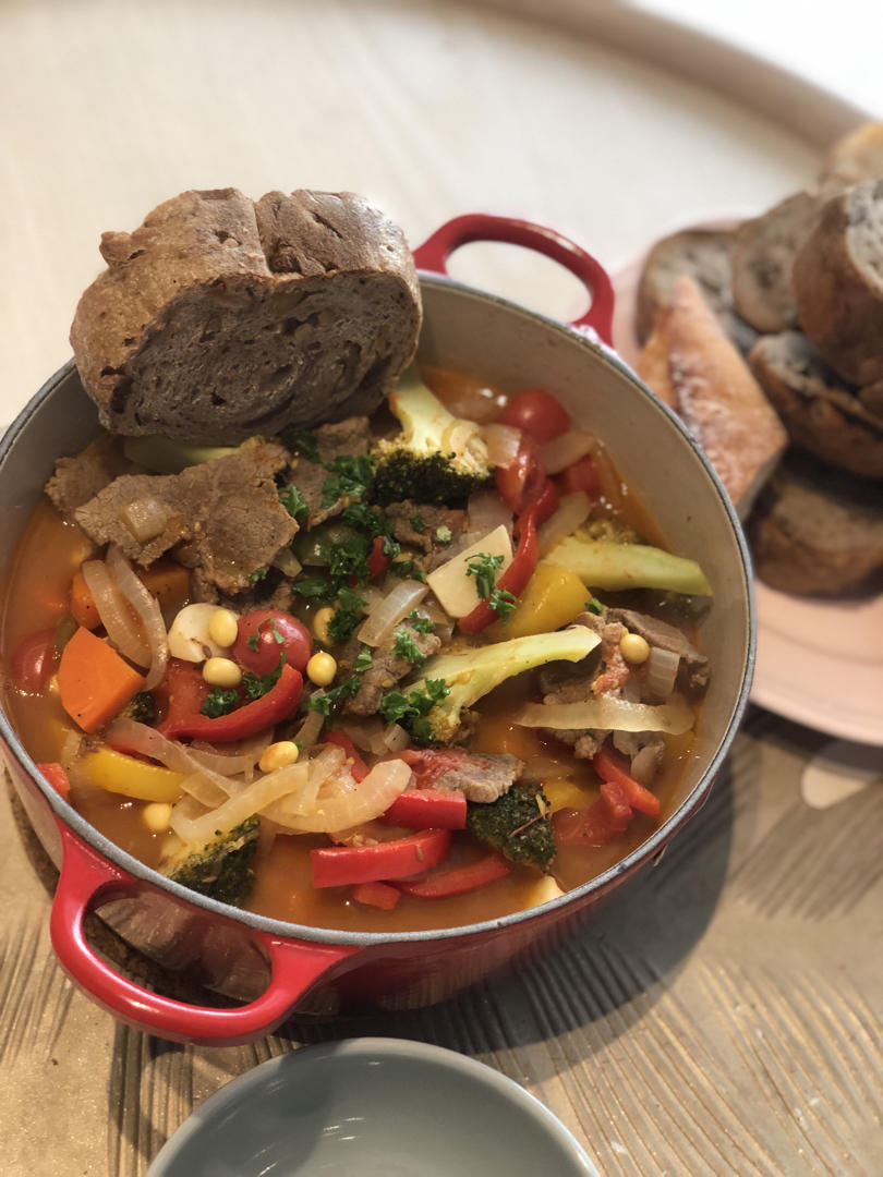 北非的夏日-摩洛哥风味蔬菜炖汤 Moroccan vegetable stew