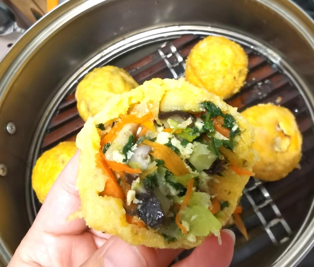 最好吃的减肥食品菜团子