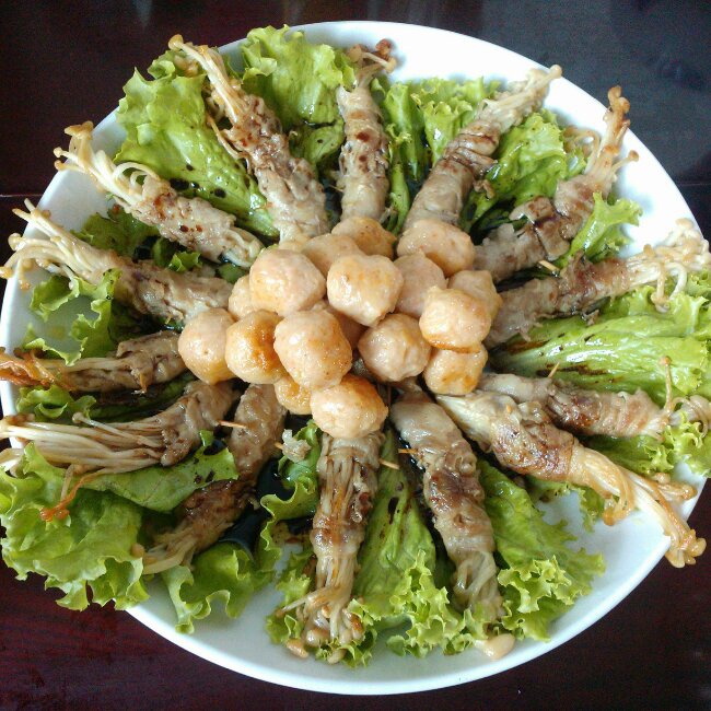 秘制→_→金针菇肥牛卷