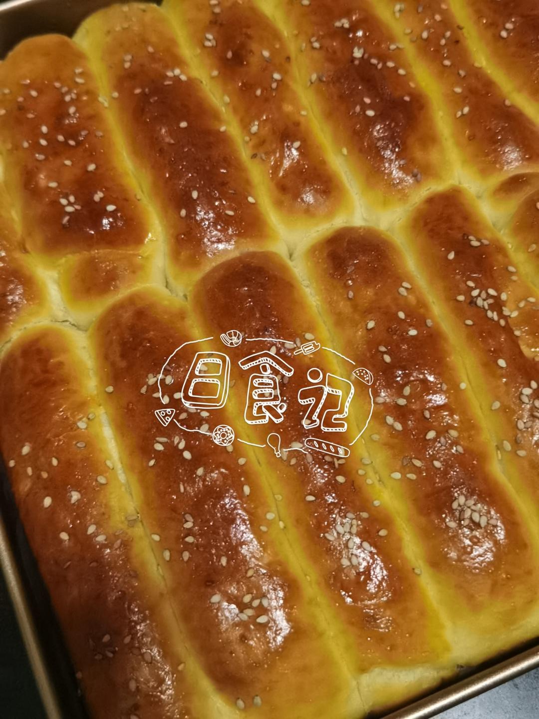 🥛超简单快手，柔软拉丝，一次发酵，牛奶小餐包