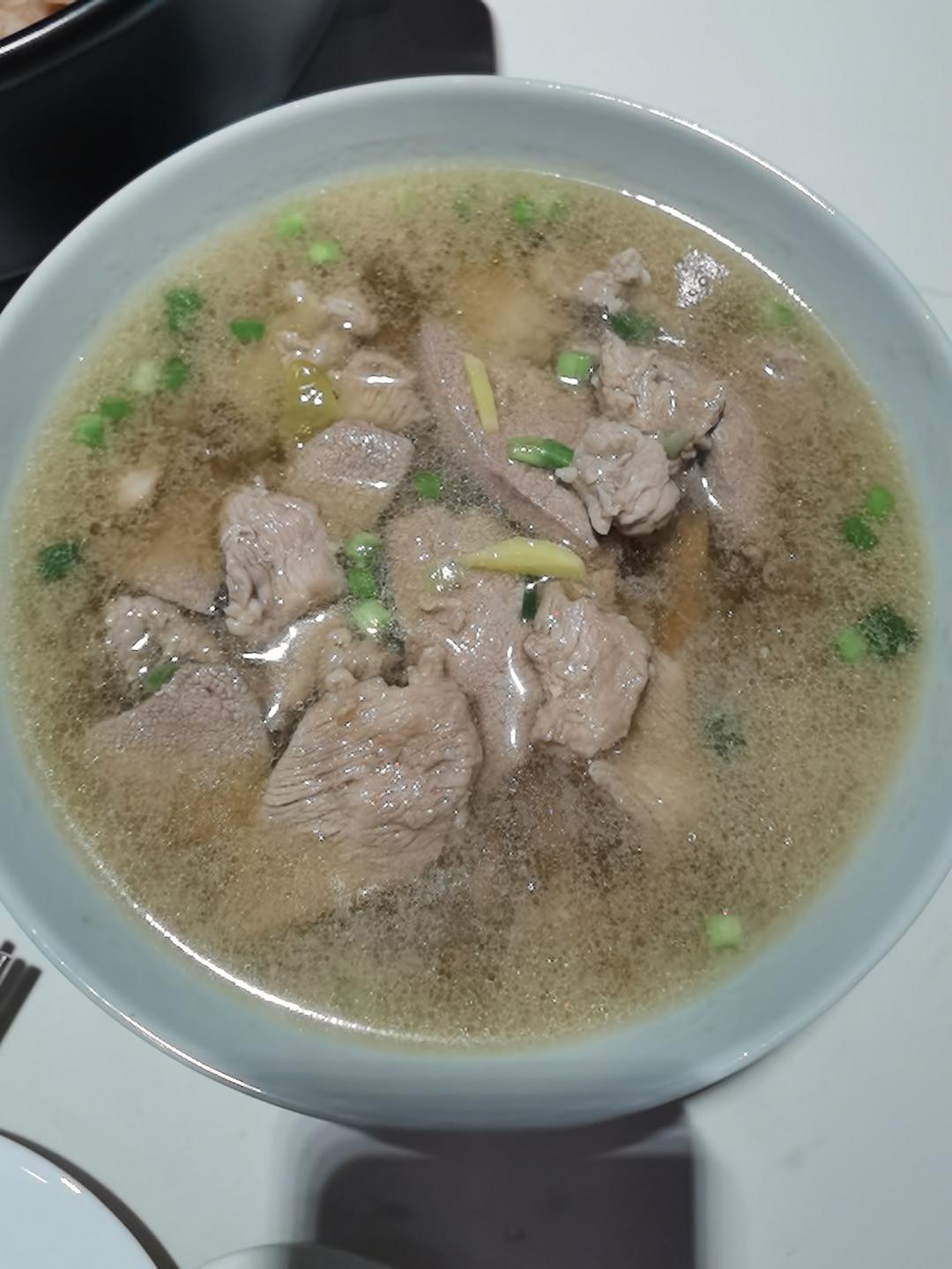 超嫩超鲜的 猪肝瘦肉汤