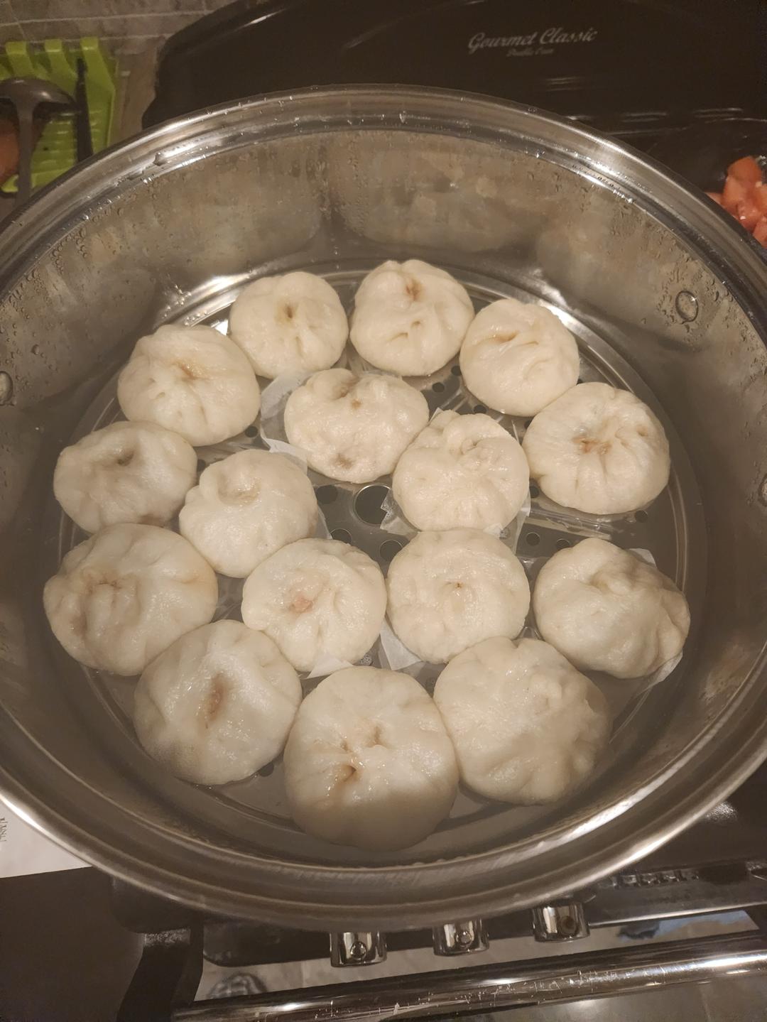软面透油小笼包成功复刻‼️无需手揉面，香香软软巨好吃，早餐好选择