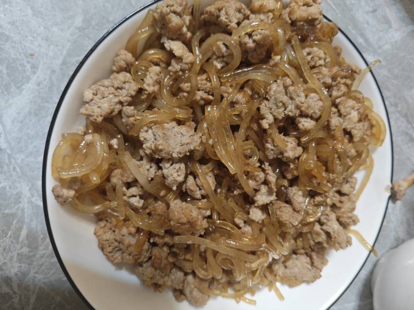 蚂蚁上树(肉末炒粉丝)超下饭‼️十分钟搞定