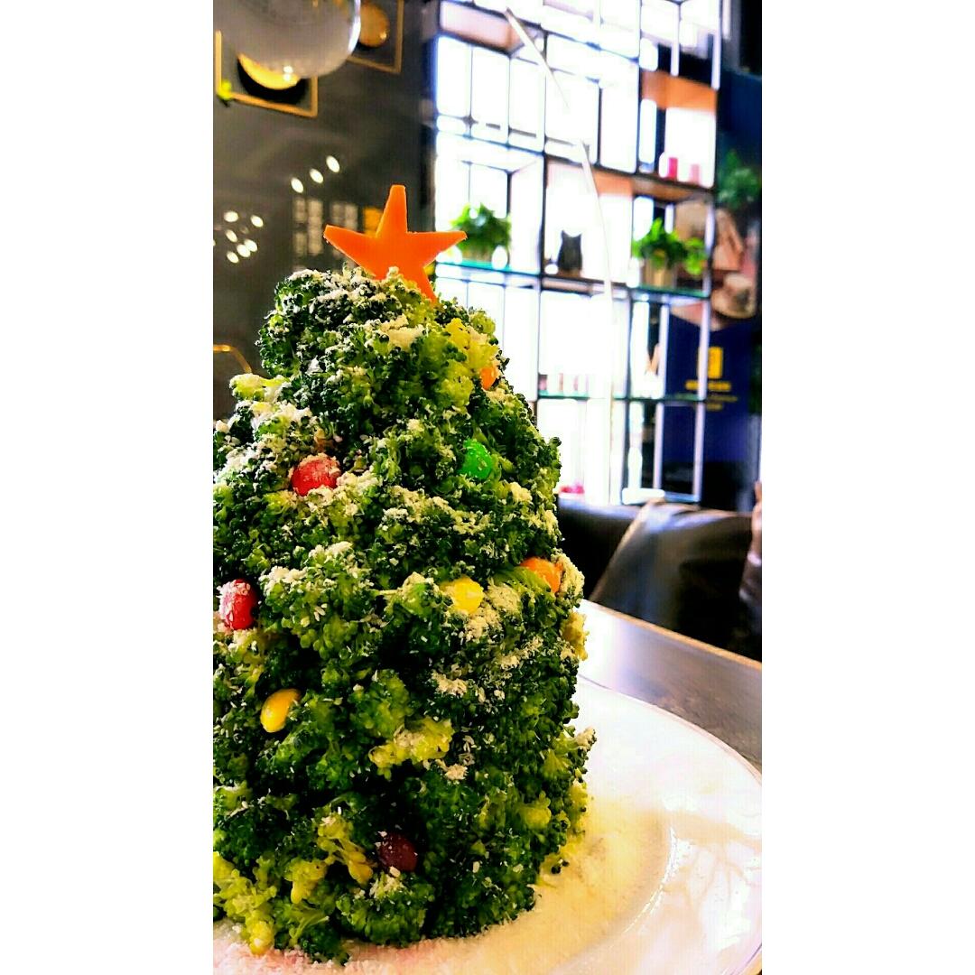西兰花圣诞树