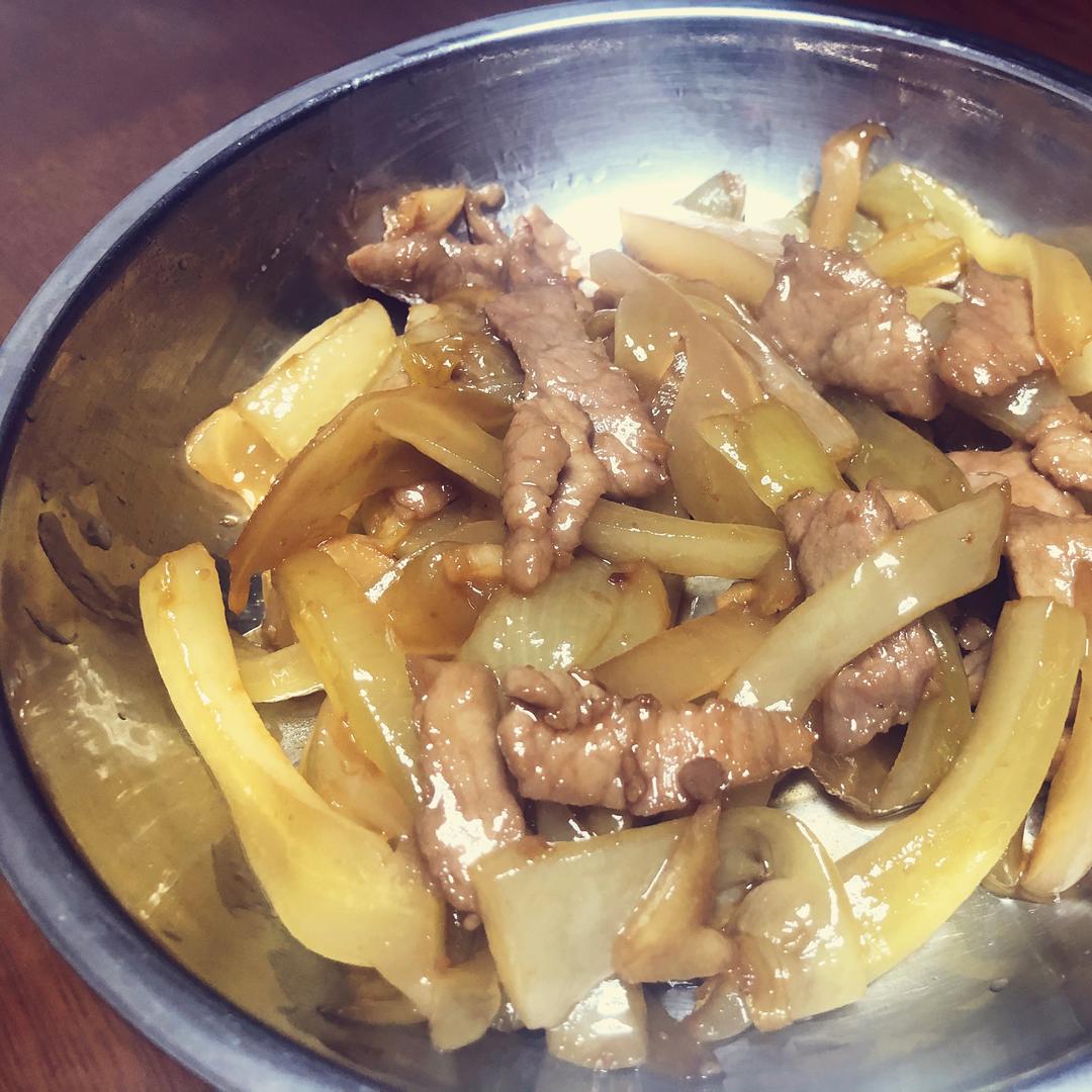 潮汕咸菜炒瘦肉