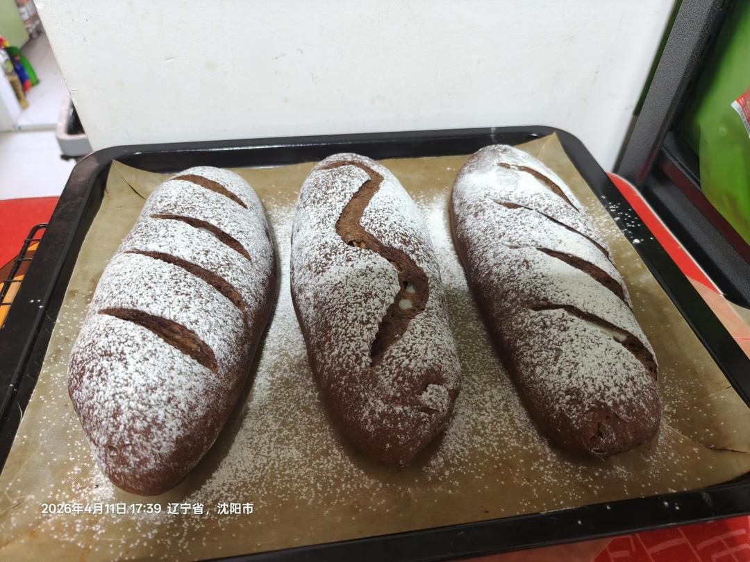 可可麻薯软欧
