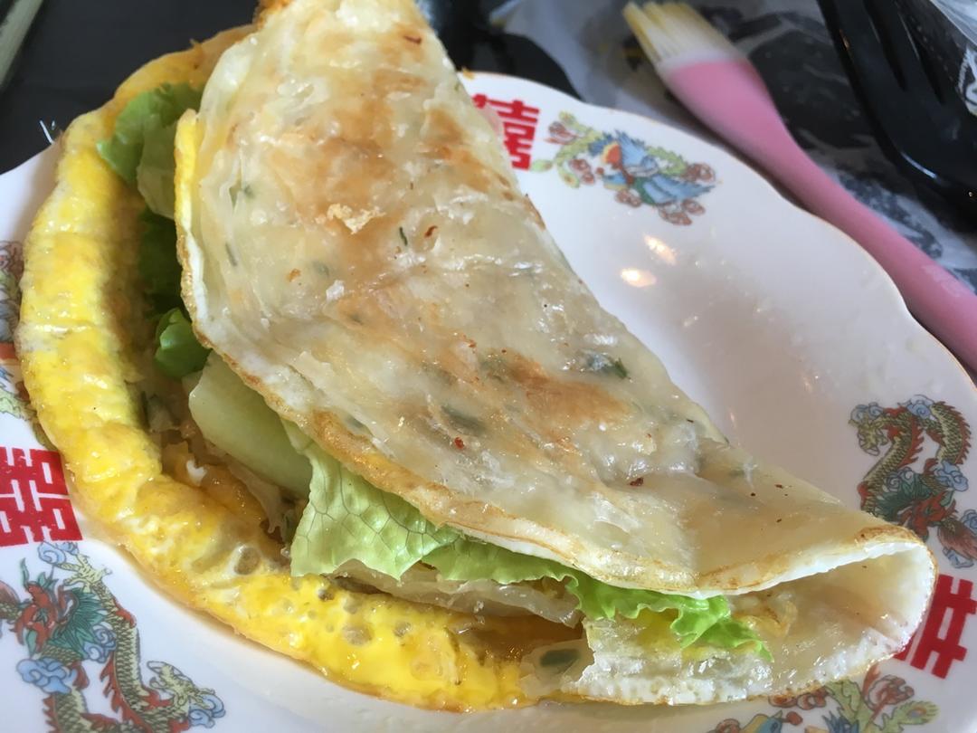培根火腿手抓饼