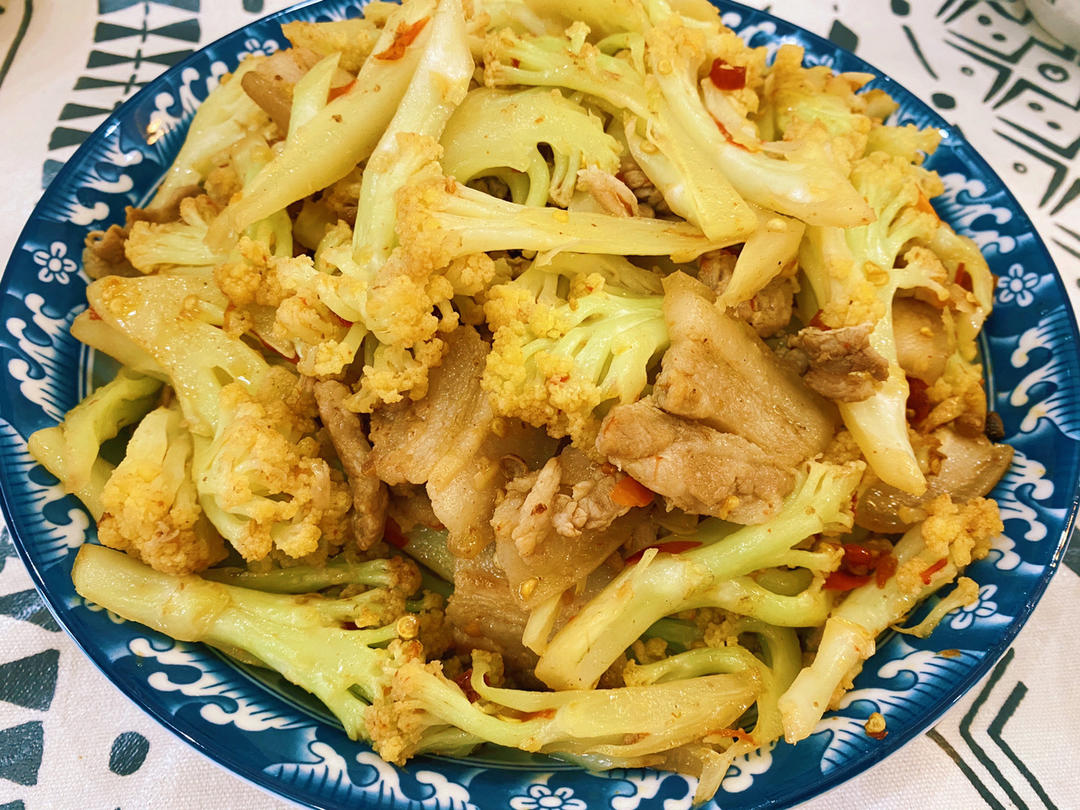 花菜炒肉，不好吃来找我！