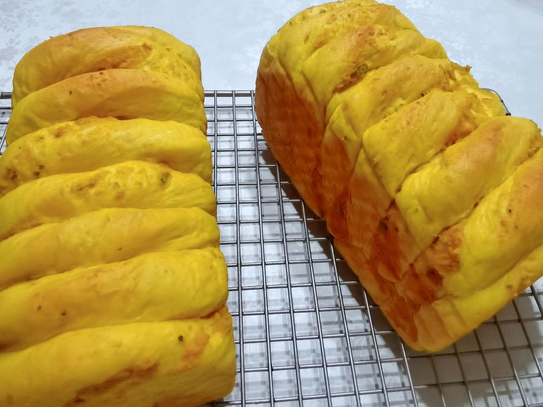 超好吃双倍南瓜吐司