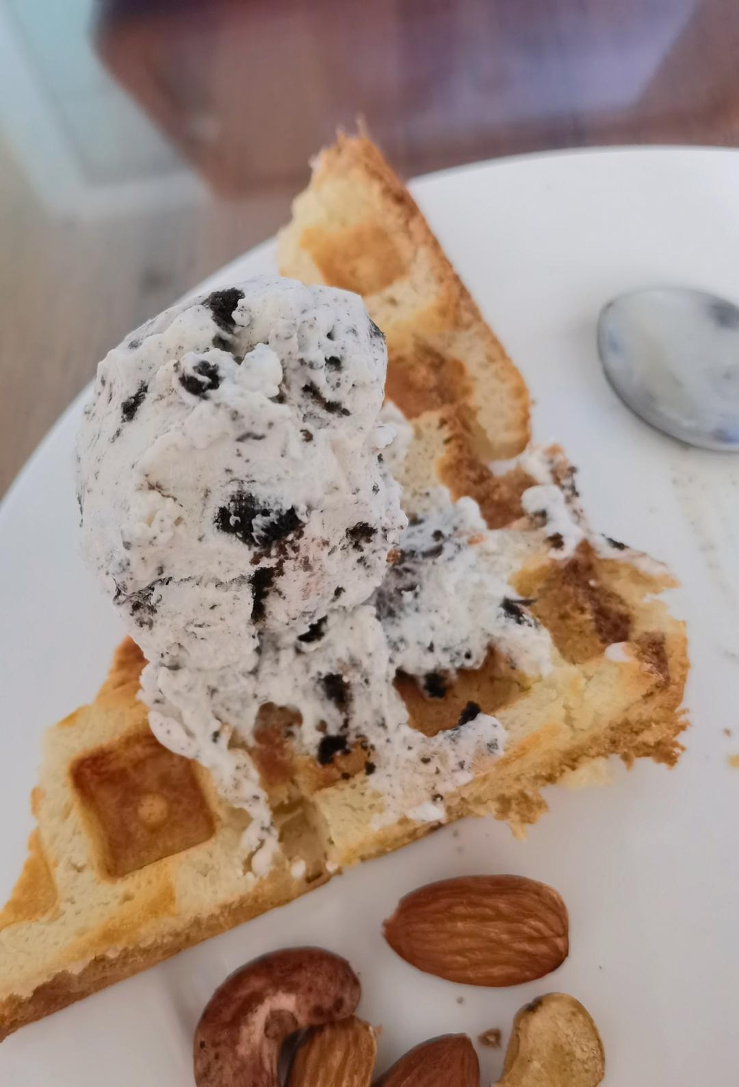 无冰渣！不需蛋黄！奥利奥冰淇淋