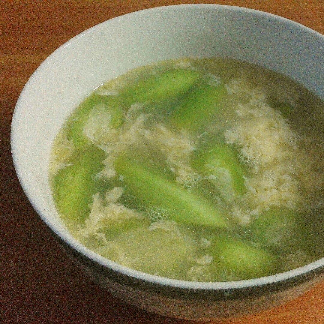 丝瓜蛋汤