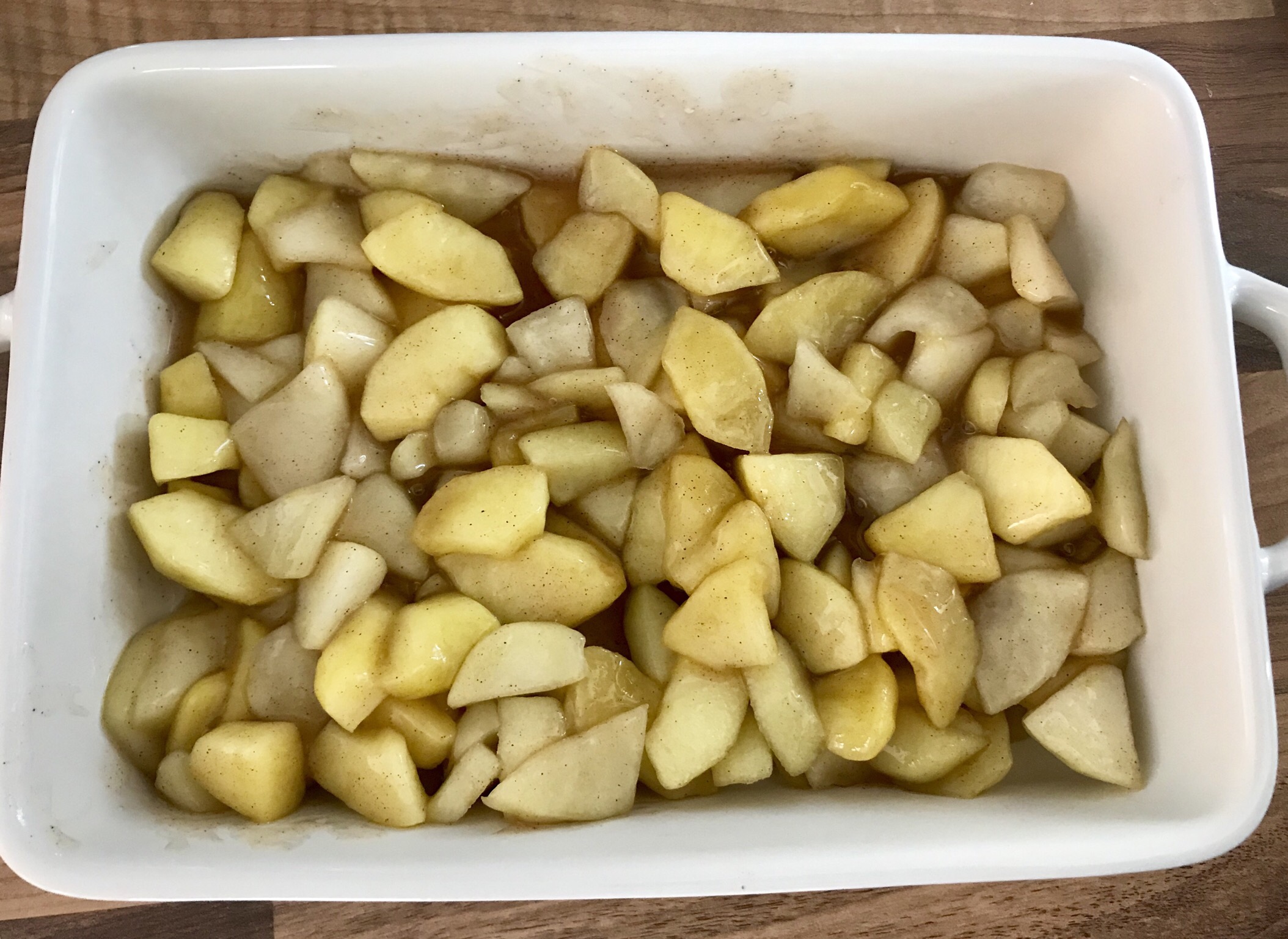 Apple Crumble英式苹果甜点的做法 步骤2