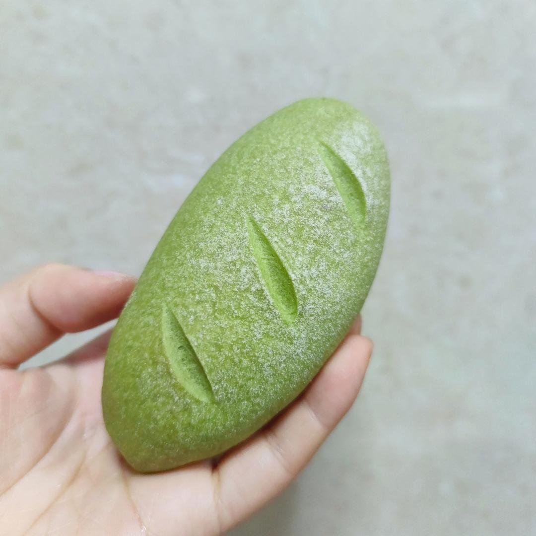 椰香斑斓日式大米面包｜小清新吃不腻｜软糯Q弹｜一次发酵｜快手简单