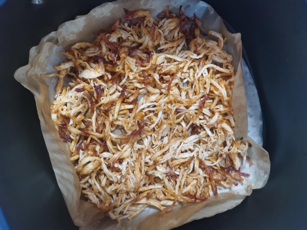 减肥小零食-鸡胸肉丝（空气炸锅版）