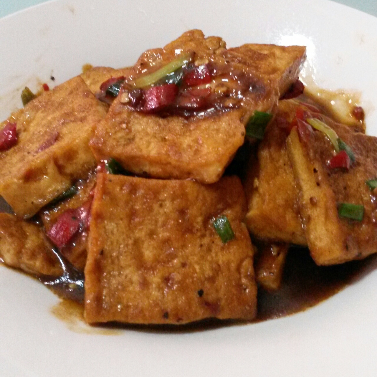 剁椒蚝油焖豆腐