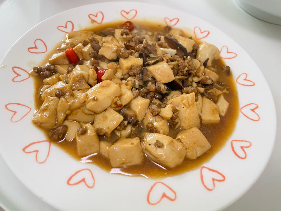 肉末嫩豆腐｜嫩滑口感爽口！这道快手菜超级下饭！！（减脂少油版）