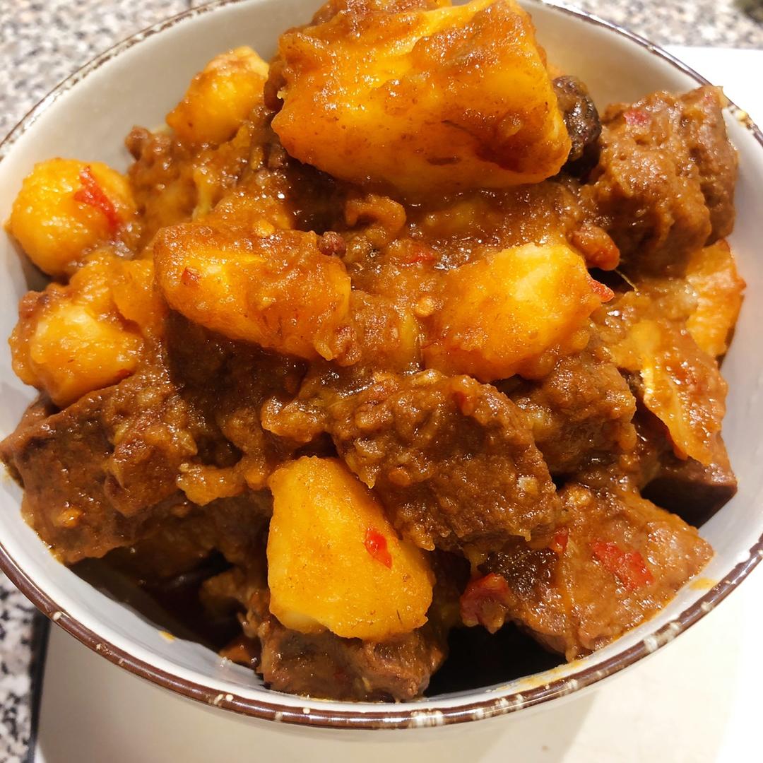 土豆烧牛肉