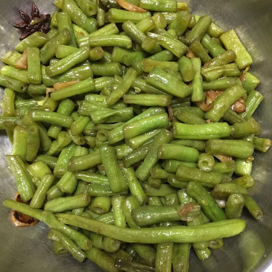 素炒豆角