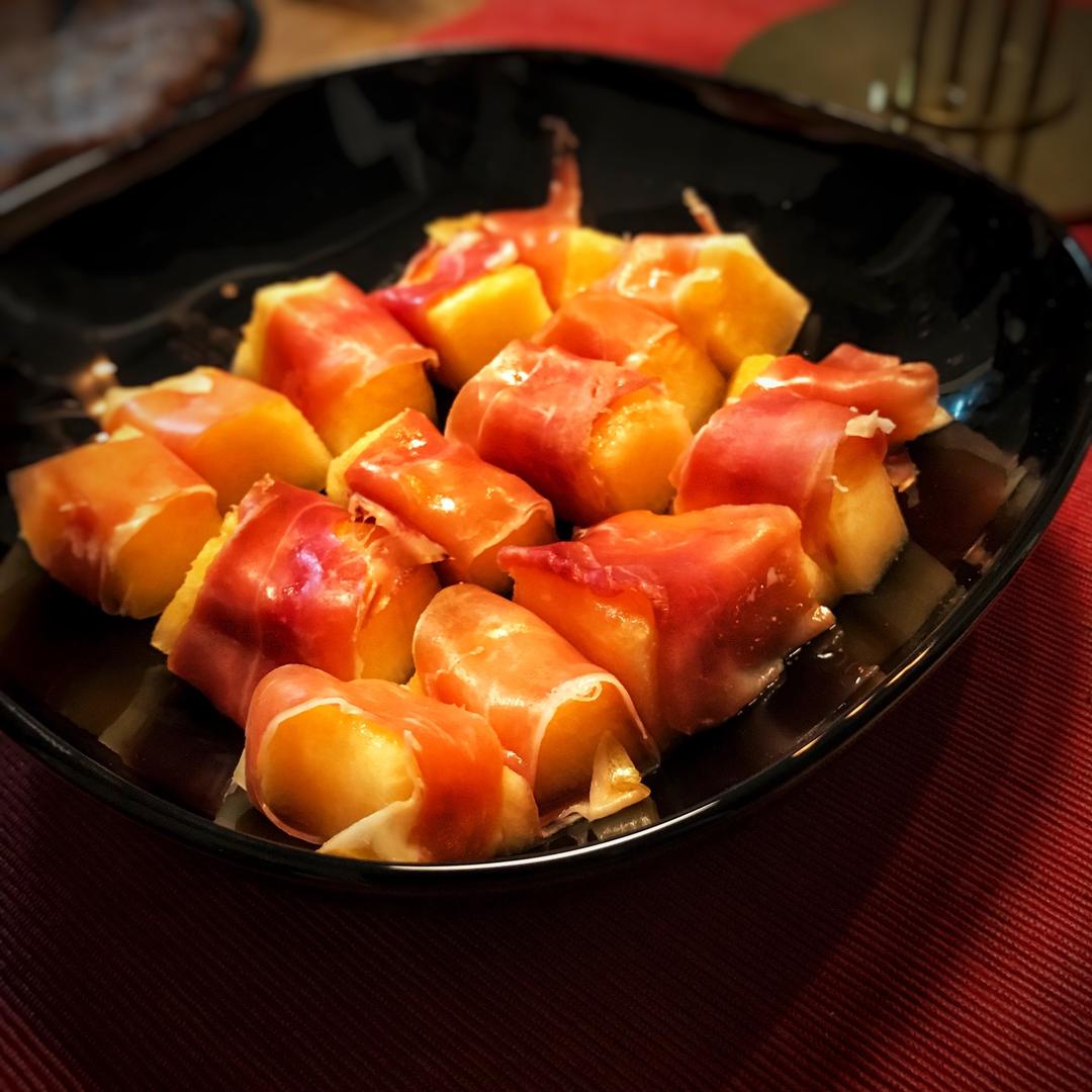 西班牙火腿配蜜瓜