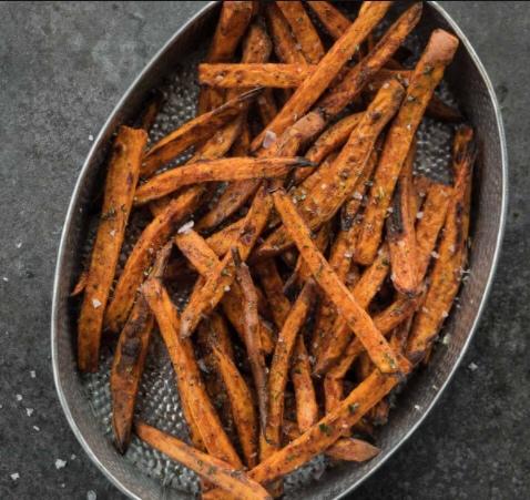 红薯条sweet potato fries的做法