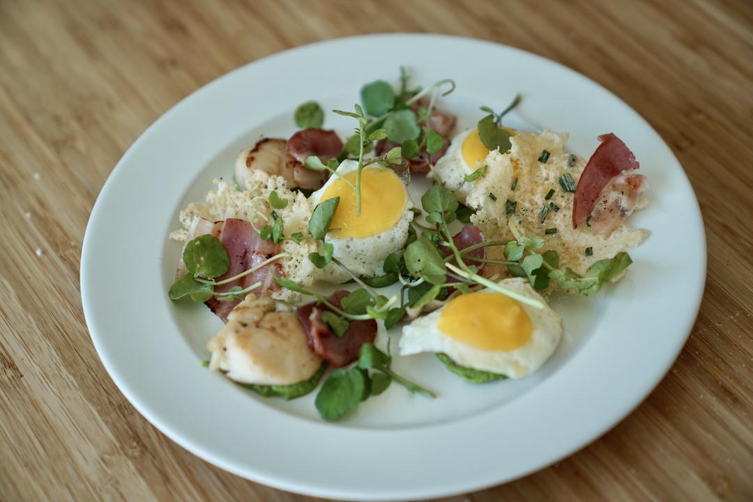 复刻Gordon Ramsy的西式扇贝前菜