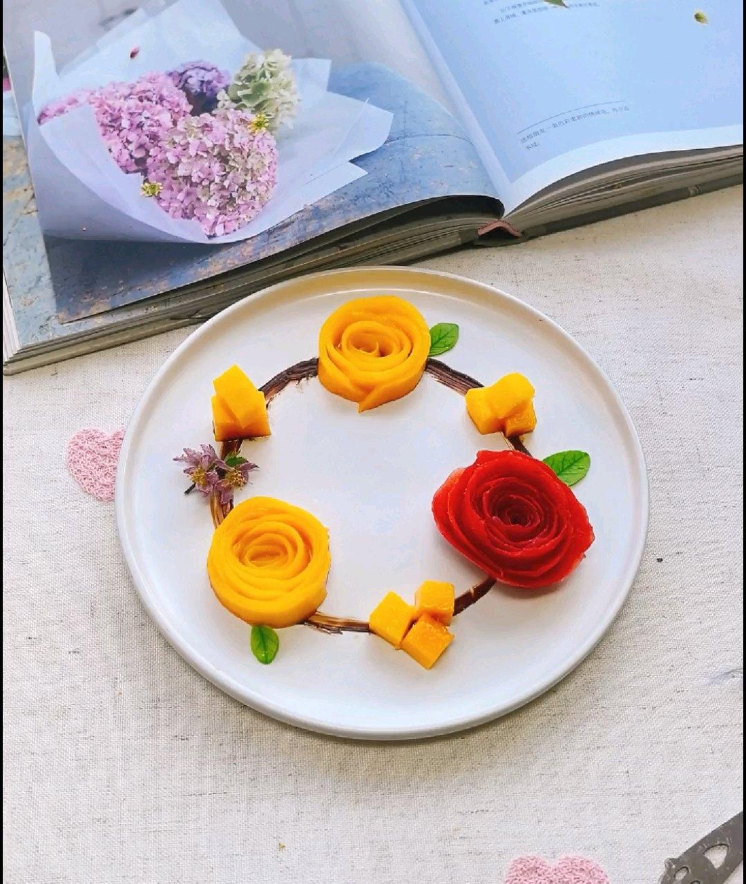 黄灿灿的芒果花