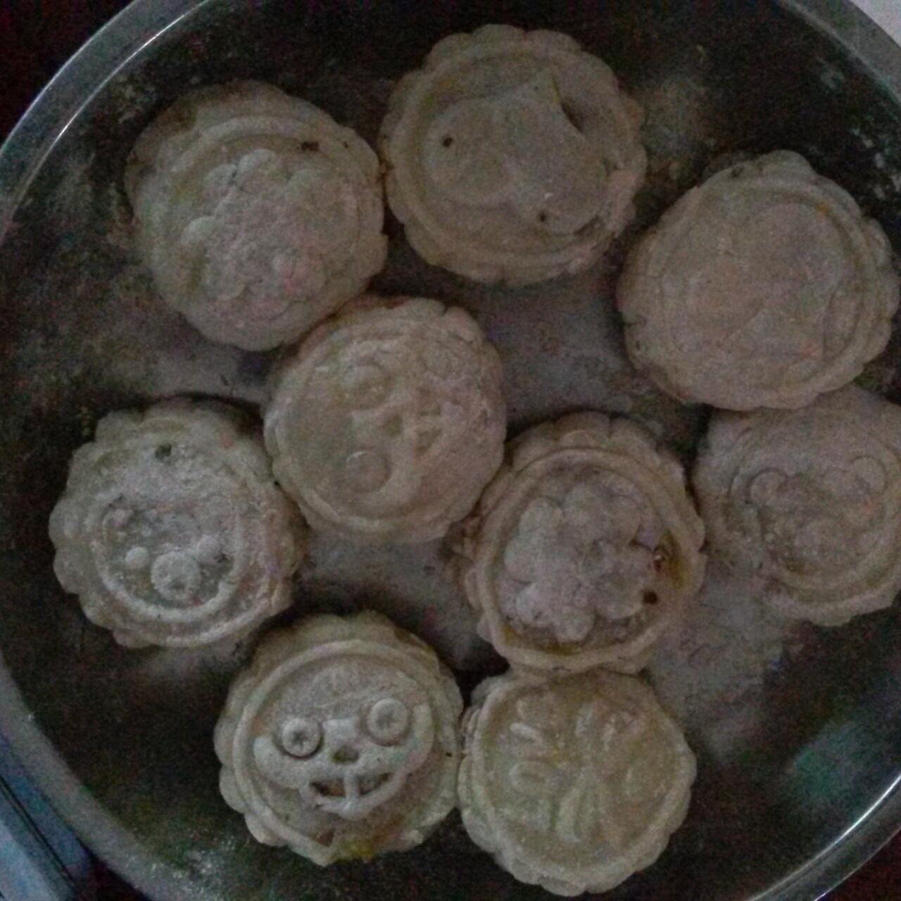 冰皮豆沙月饼