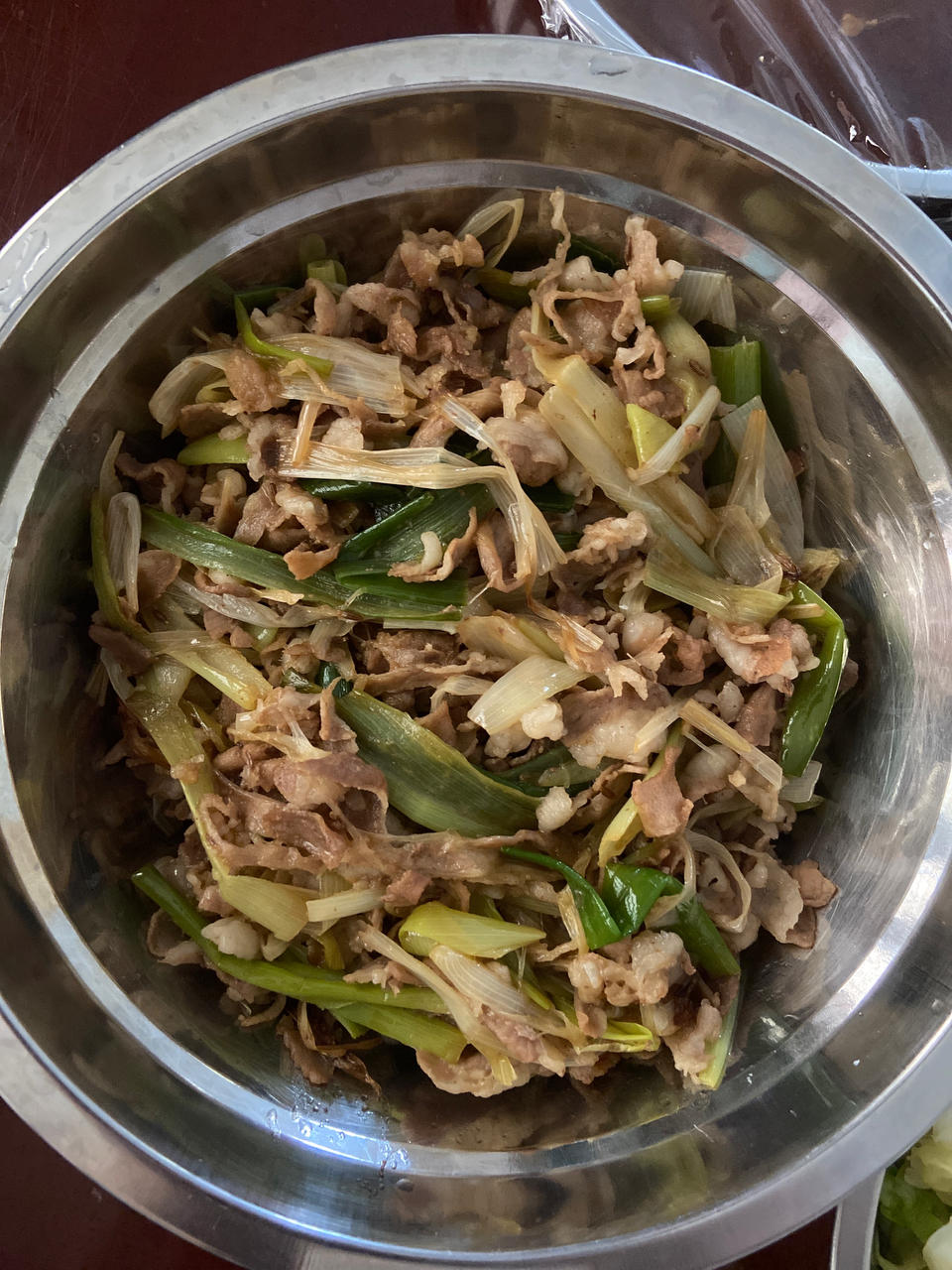 京葱爆炒羊肉片