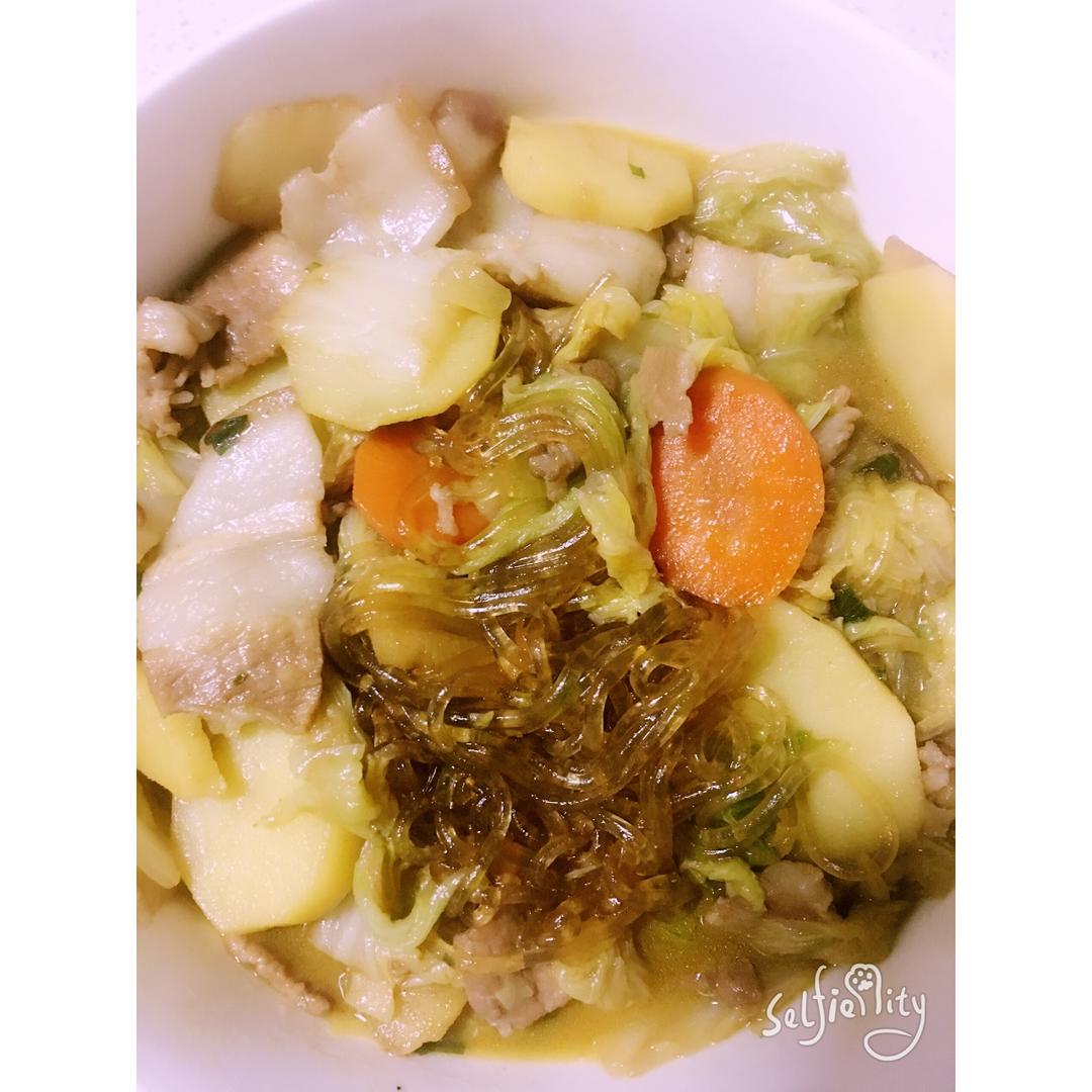 白菜炖粉条
