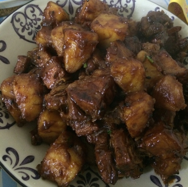 土豆烧肉