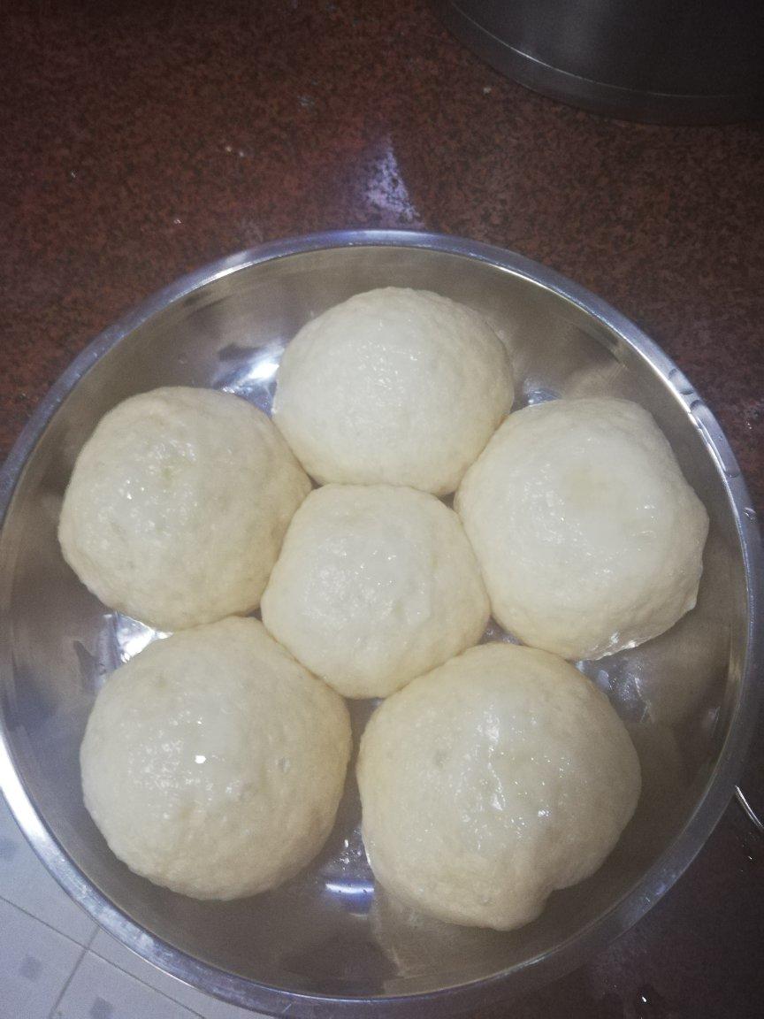 简单版奶黄馅和奶黄包
