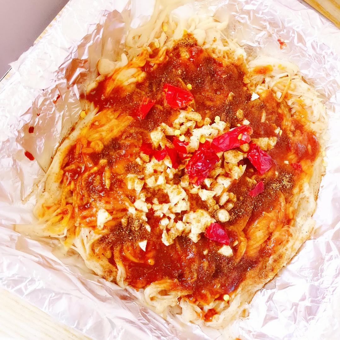 蒜蓉烤金针菇（烤箱版）