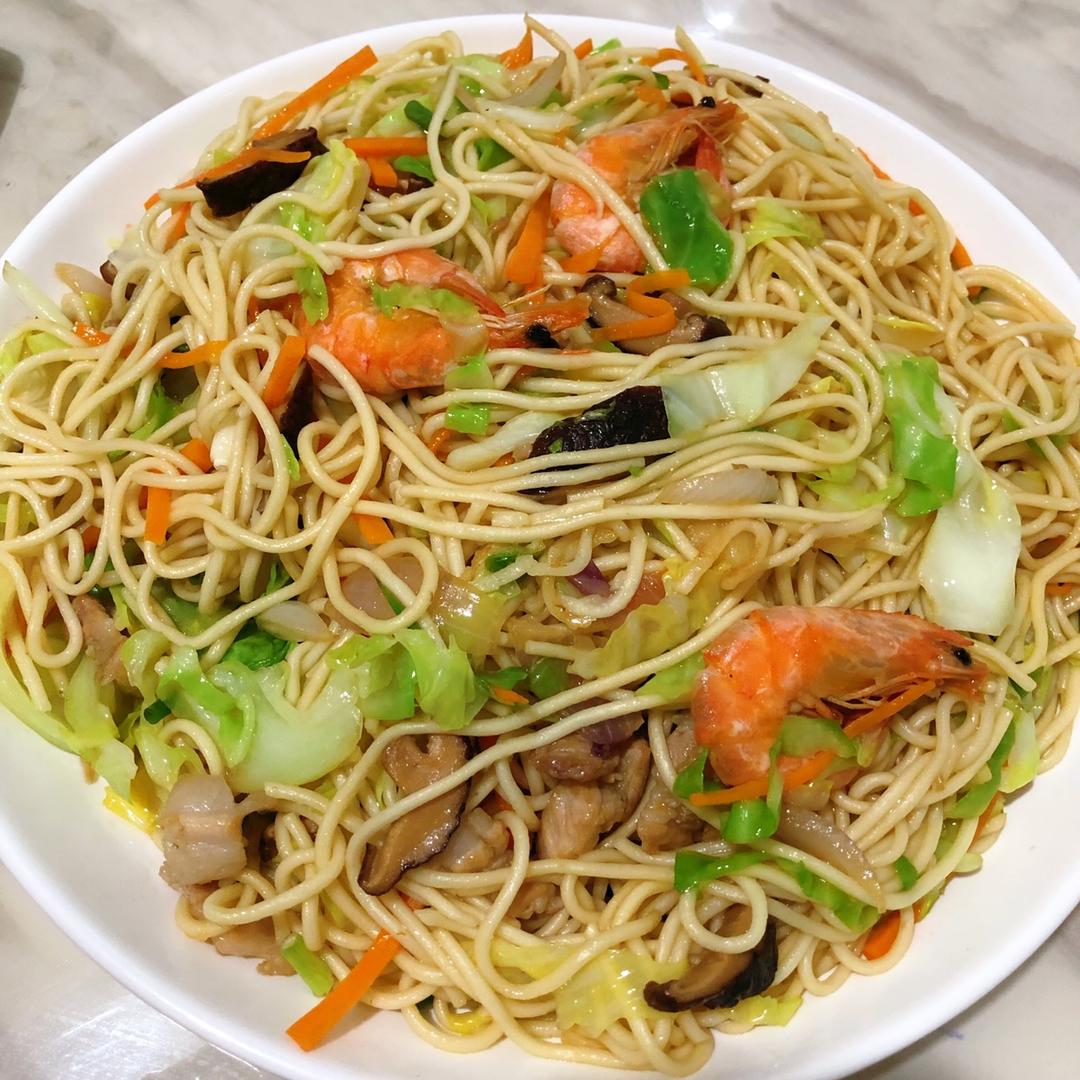 无敌好吃的炒面🍝的做法