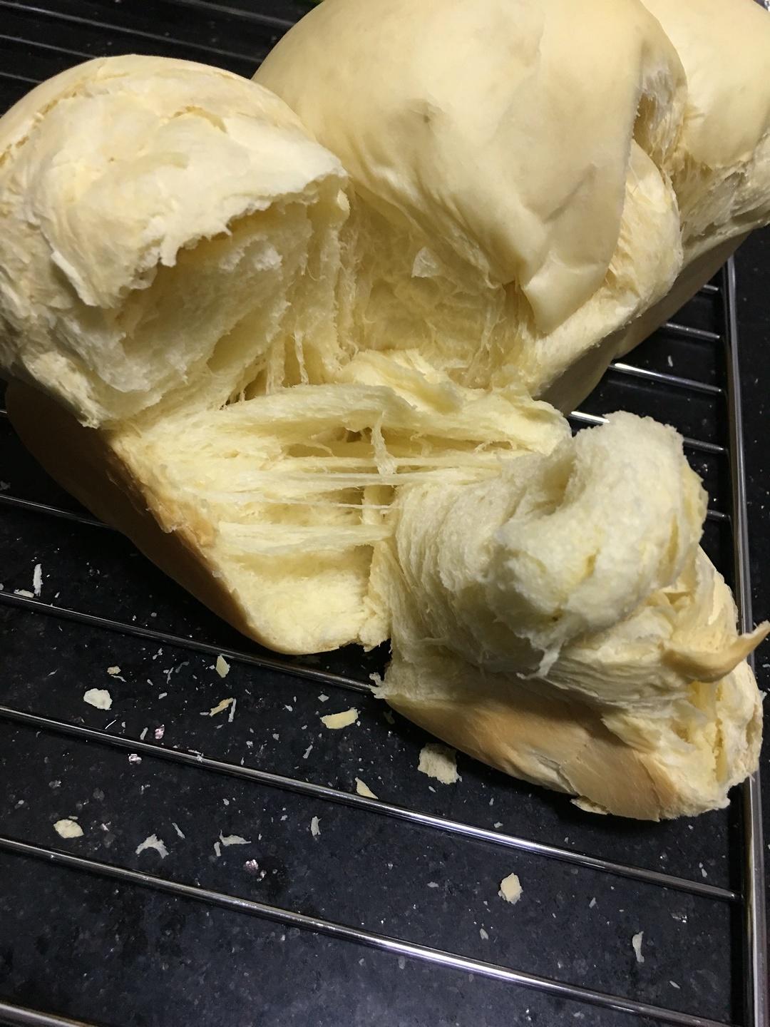 纯奶手撕吐司的做法 步骤1