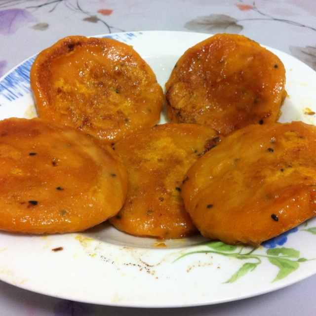 芝麻南瓜饼