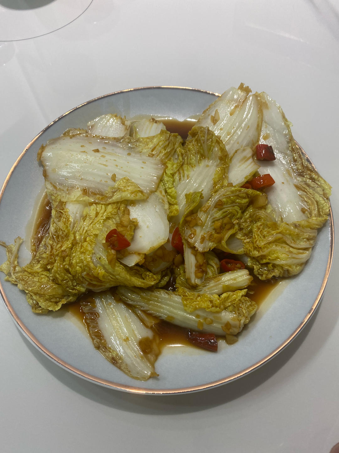 酸辣娃娃菜极简版💜