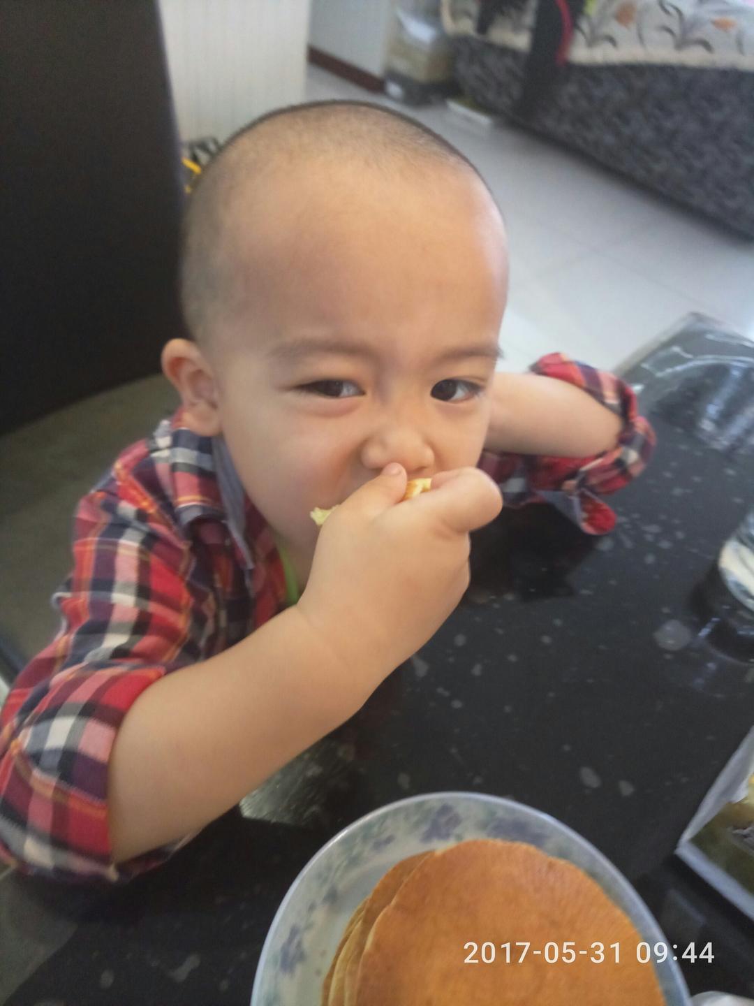 超级简单pancake【无黄油健康版】