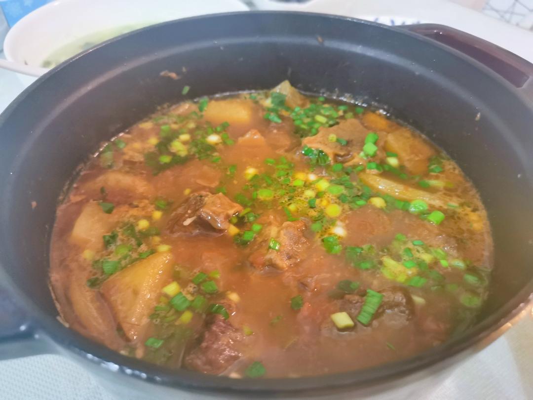 大硬菜- 番茄炖牛尾