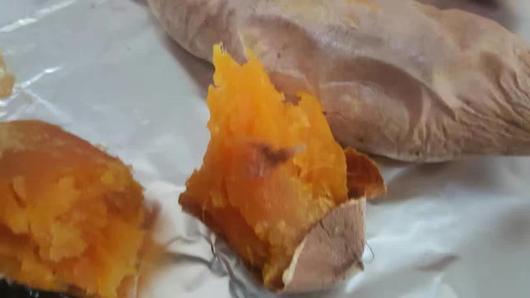 烤地瓜（烤箱初试）