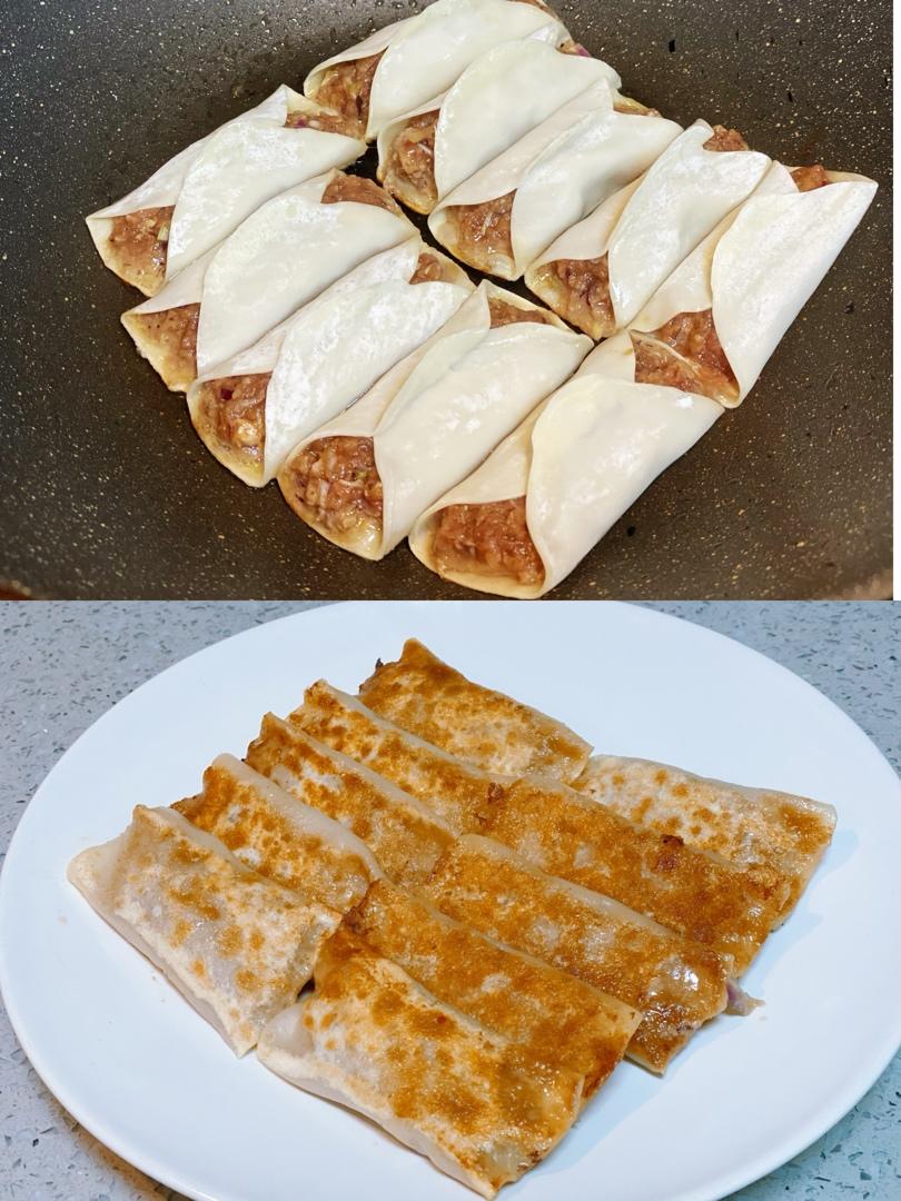 黑椒牛肉锅贴