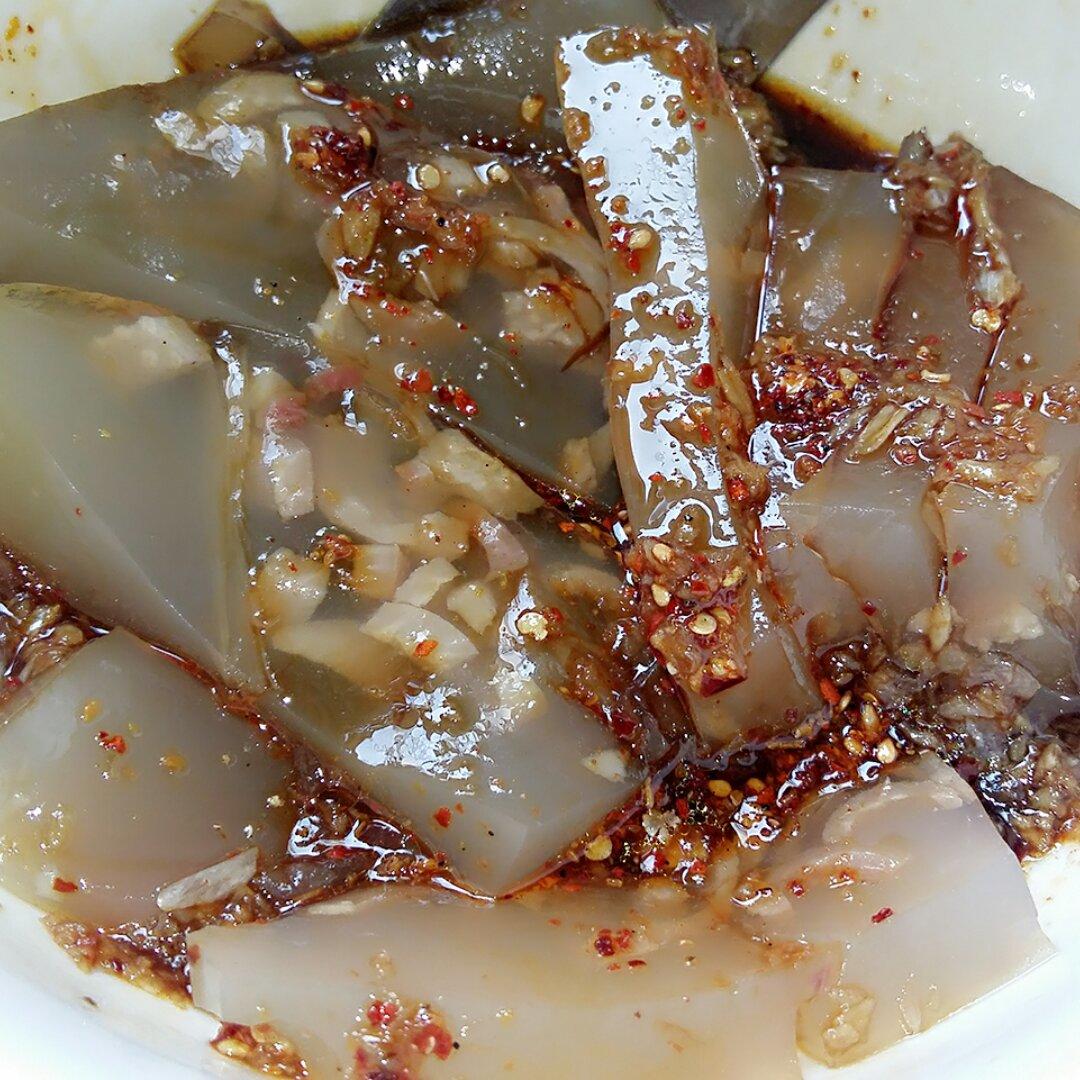 水晶猪皮冻