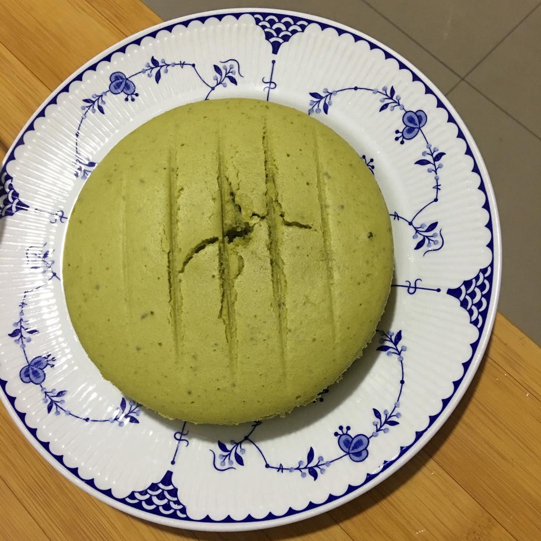 水嫩烫面蒸蛋糕