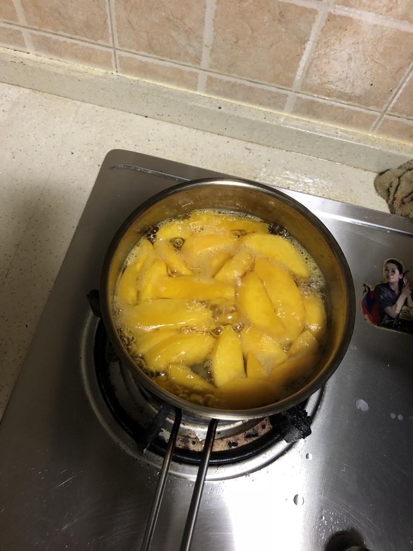 超简单的黄桃罐头