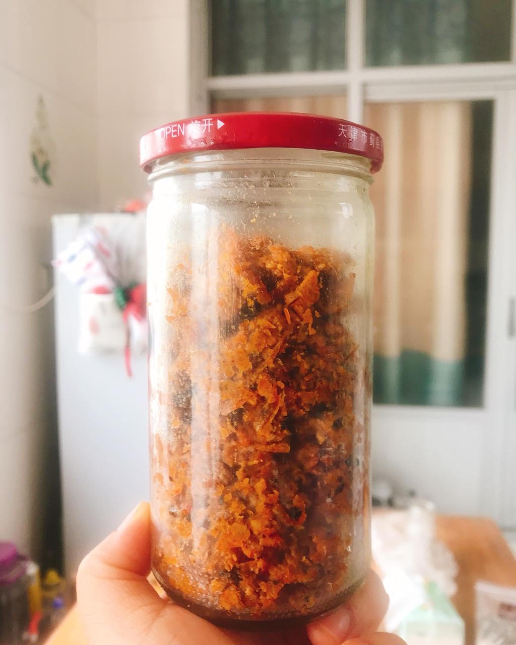 超级下饭的虾壳酱（虾头的物尽其用-炸虾油后再做酱）