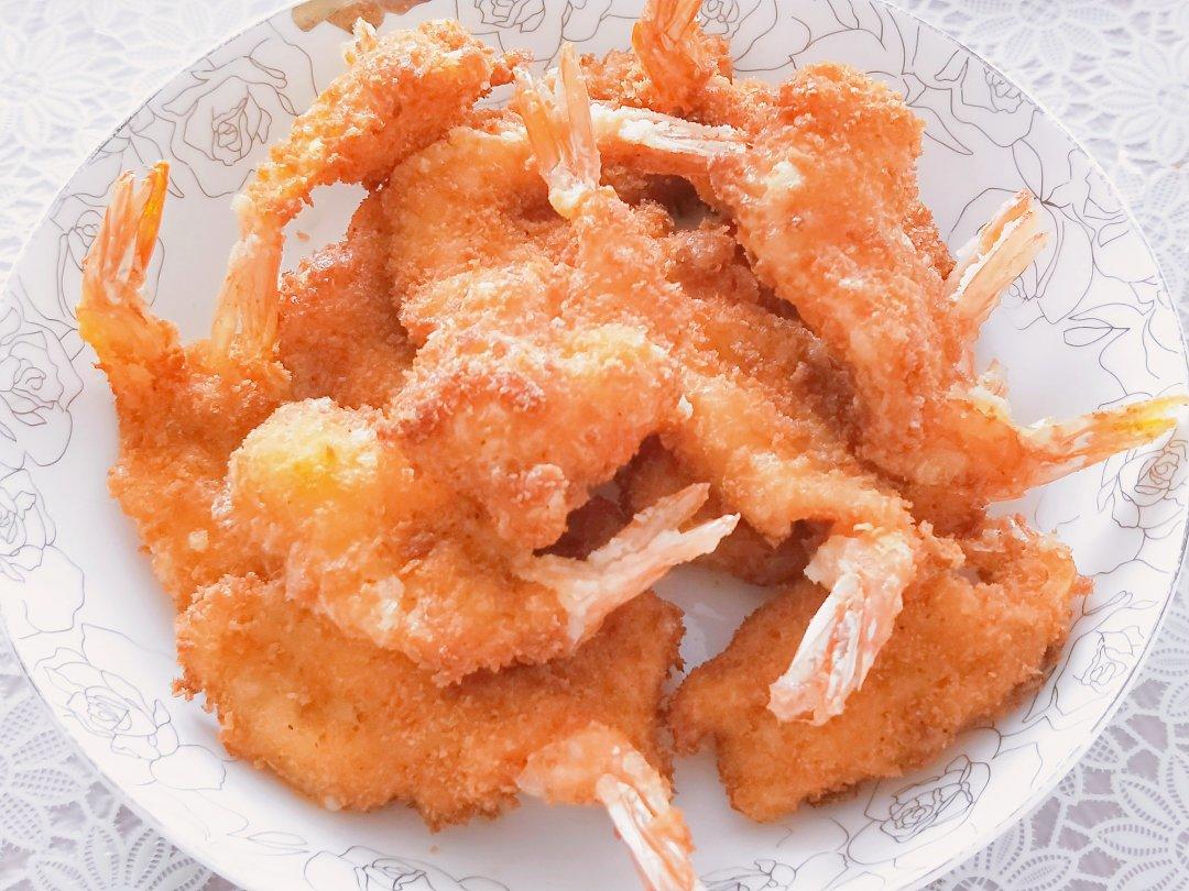 面包糠炸虾