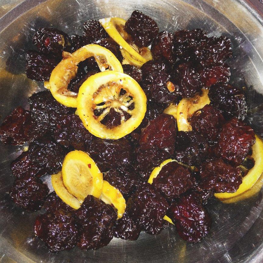 蜜饯柠檬黑枣