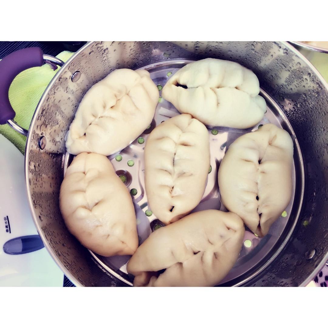 青椒茄子包子