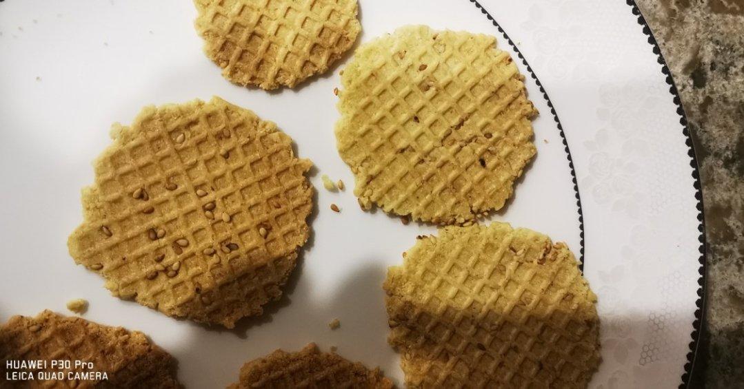 零失败！粗粮小米桃酥薄脆饼，营养酥脆~