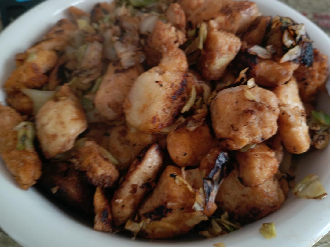 鸡蛋炒馍
