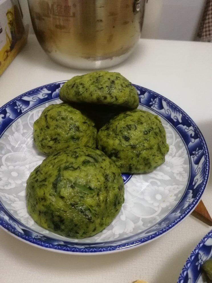 玉米面菜窝头